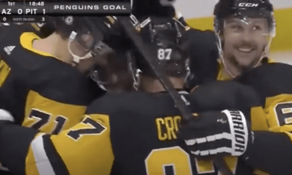 Pittsburgh Penguins power play goal, Jake Guentzel